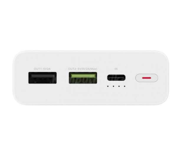 Huawei Power Bank CP22QC 20000 mAh 9V/5V 2A 18W biały - 508355 - zdjęcie 5